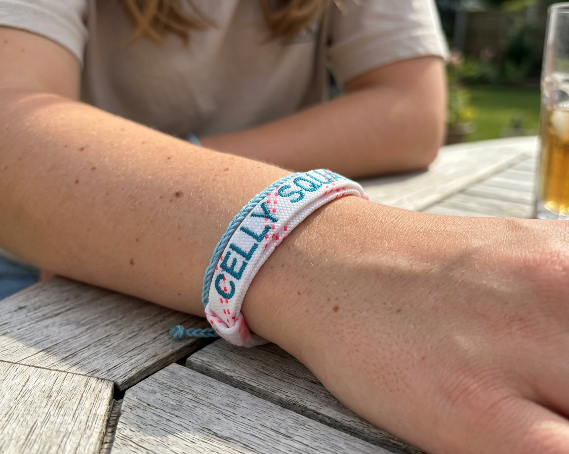 CELLY SQUAD Hockey Lace Bracelet