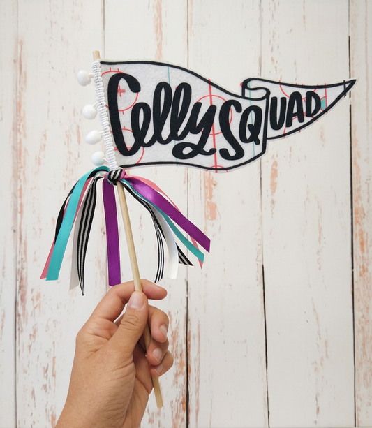 CELLY SQUAD Mini Pennant Flag