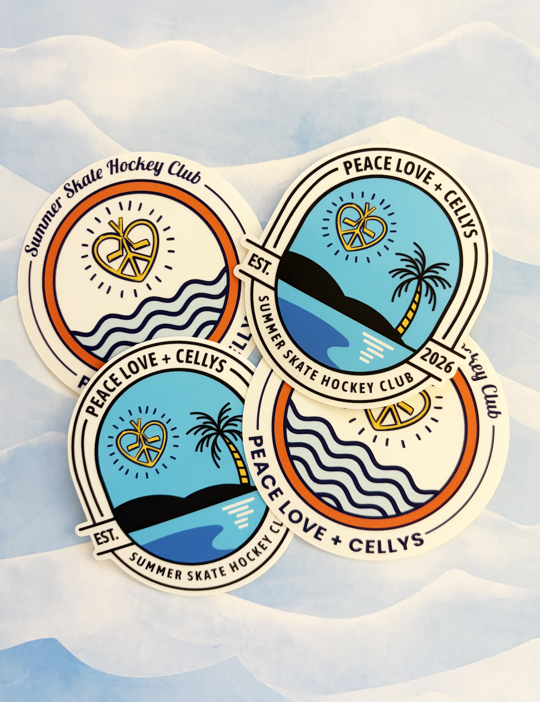PL+C Summer Sticker Set